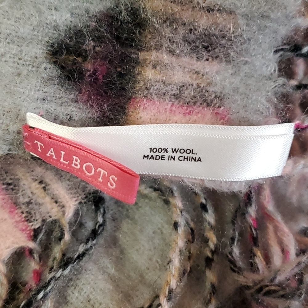 Talbots 100% Wool Scarf - Picture 6 of 7
